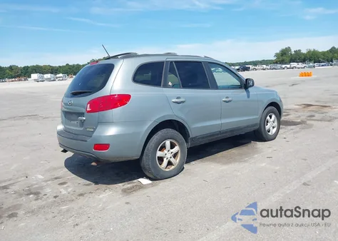 2008 Hyundai Santa Fe Gls z USA, uszkodzony, nr VIN 5NMSG13D58H184680